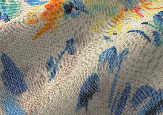 Capri, Ecru - Roman Blind - Image 4